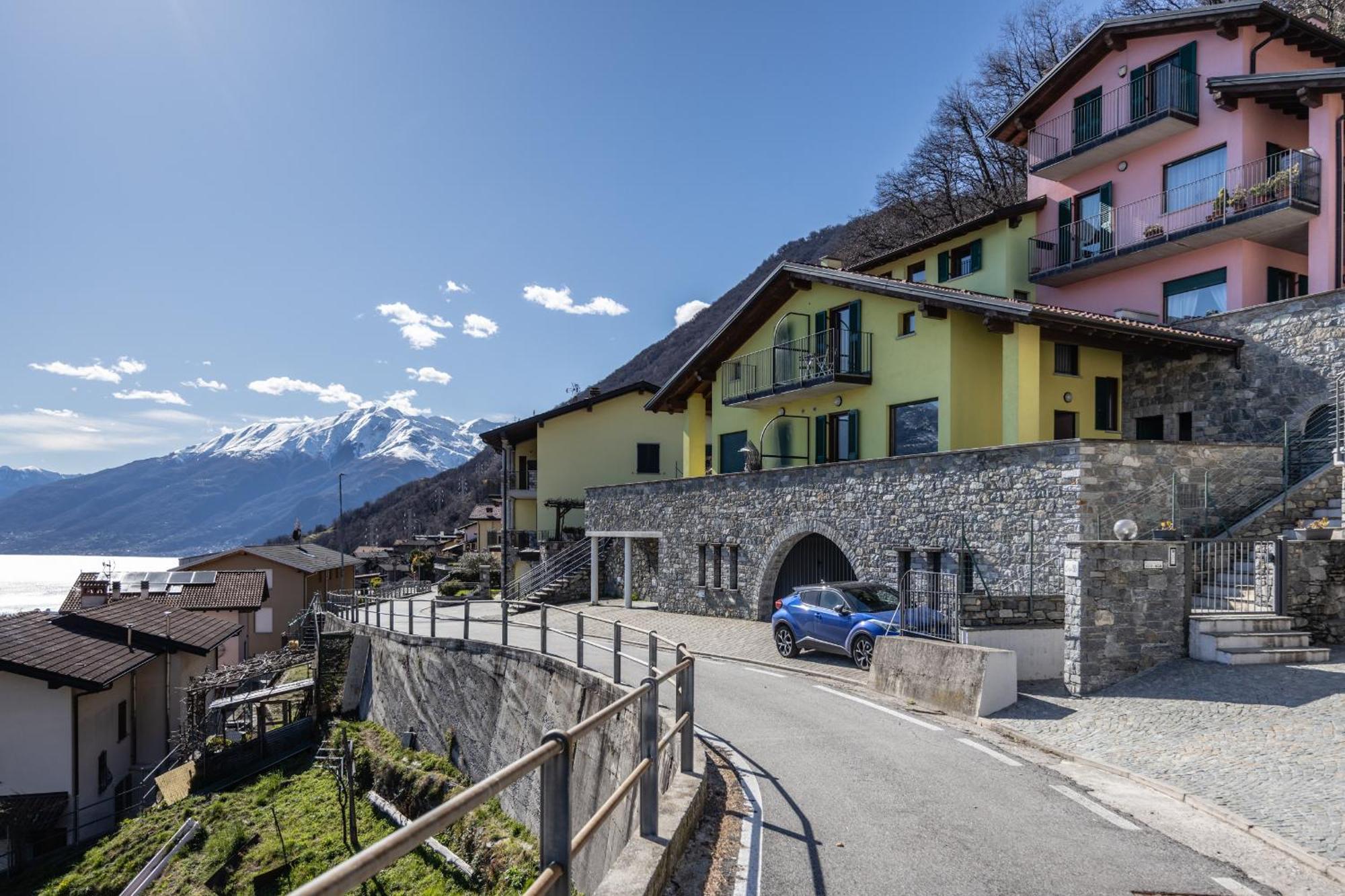 Lago Di Como - Luxury Panoramic Garden - Free Wifi Villa Gera Lario Buitenkant foto