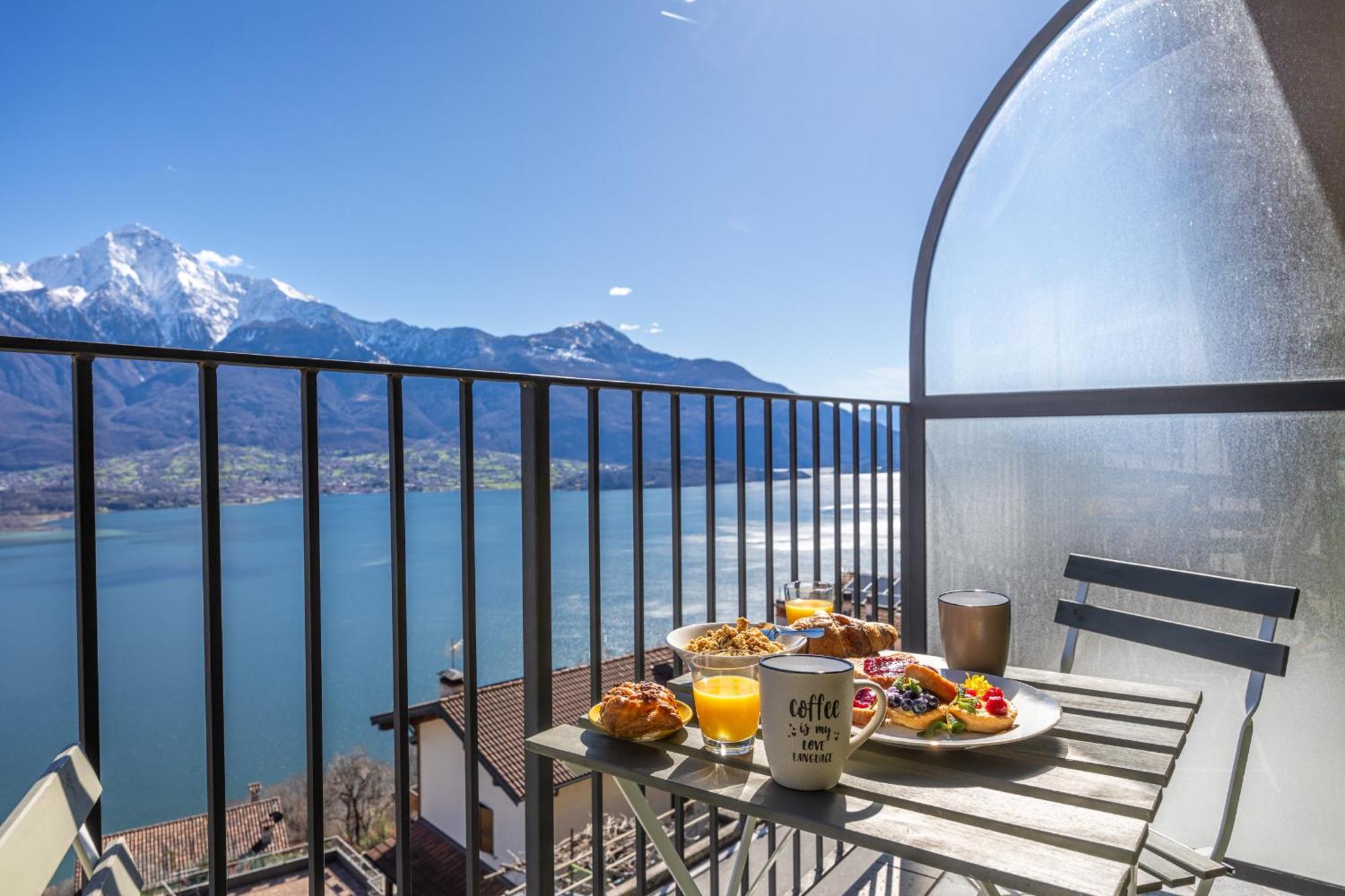 Lago Di Como - Luxury Panoramic Garden - Free Wifi Villa Gera Lario Buitenkant foto