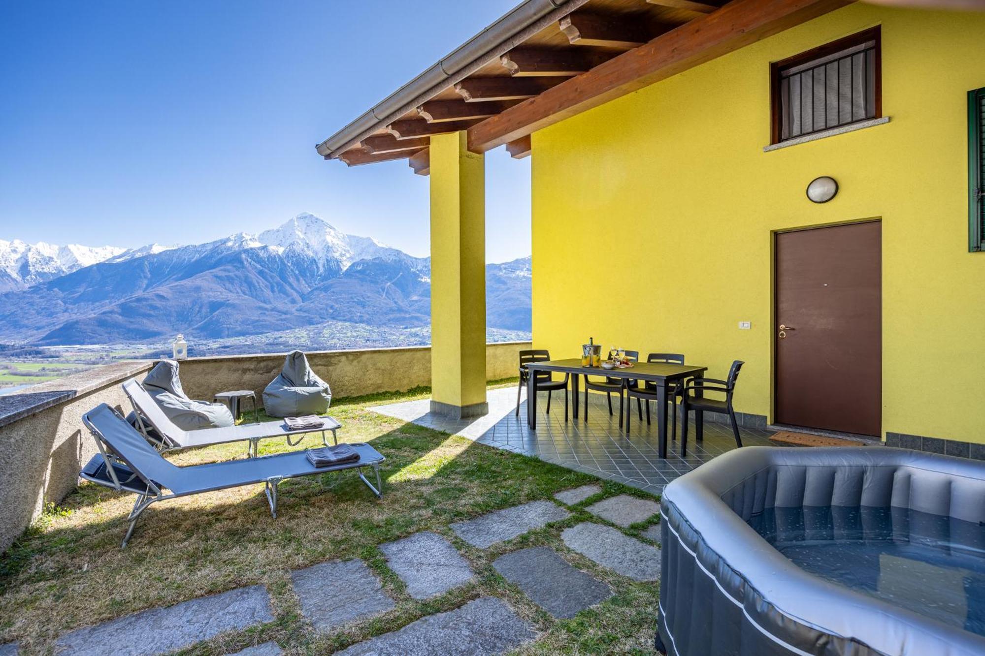 Lago Di Como - Luxury Panoramic Garden - Free Wifi Villa Gera Lario Buitenkant foto