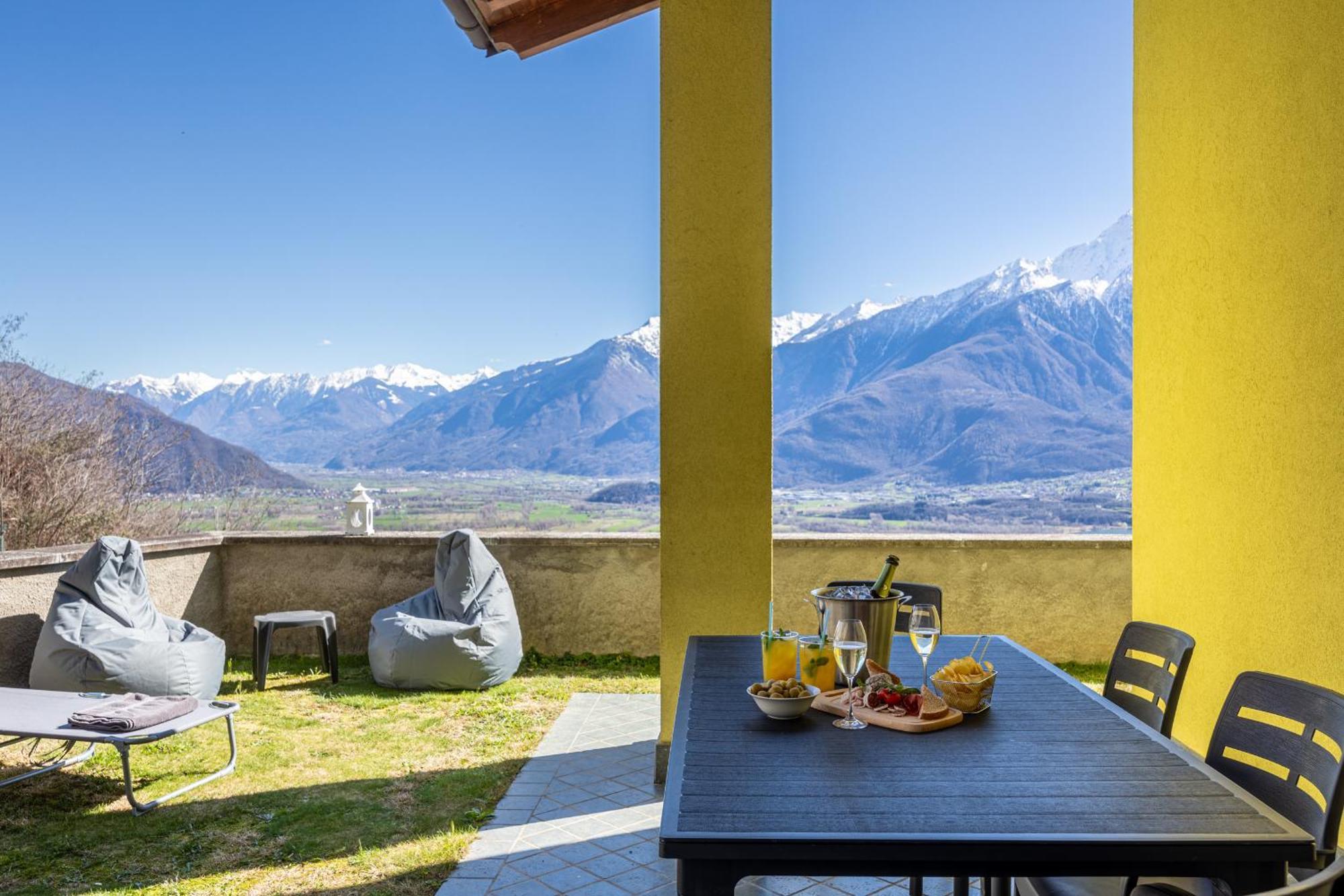 Lago Di Como - Luxury Panoramic Garden - Free Wifi Villa Gera Lario Buitenkant foto